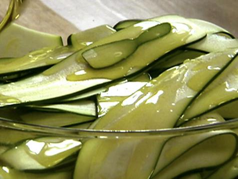 Grilled Zucchini Ribbon Salad