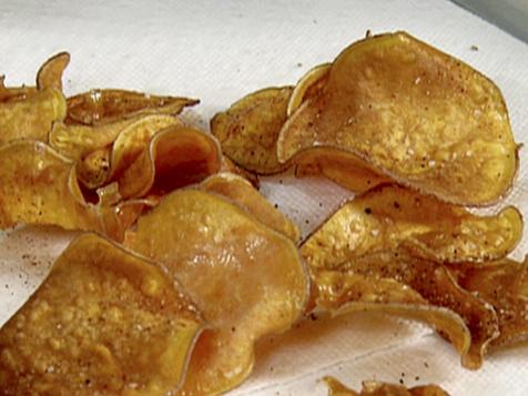 Spicy Sweet Potato Chips