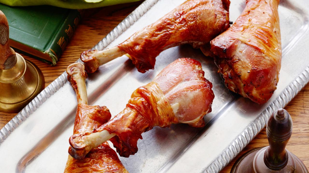 Brined Turkey Legs