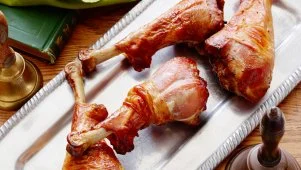 Brined Turkey Legs