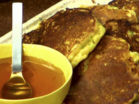 Corn Cakes with Honey