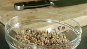 Farro Salad With Eggplant