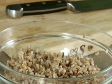 Farro Salad With Eggplant
