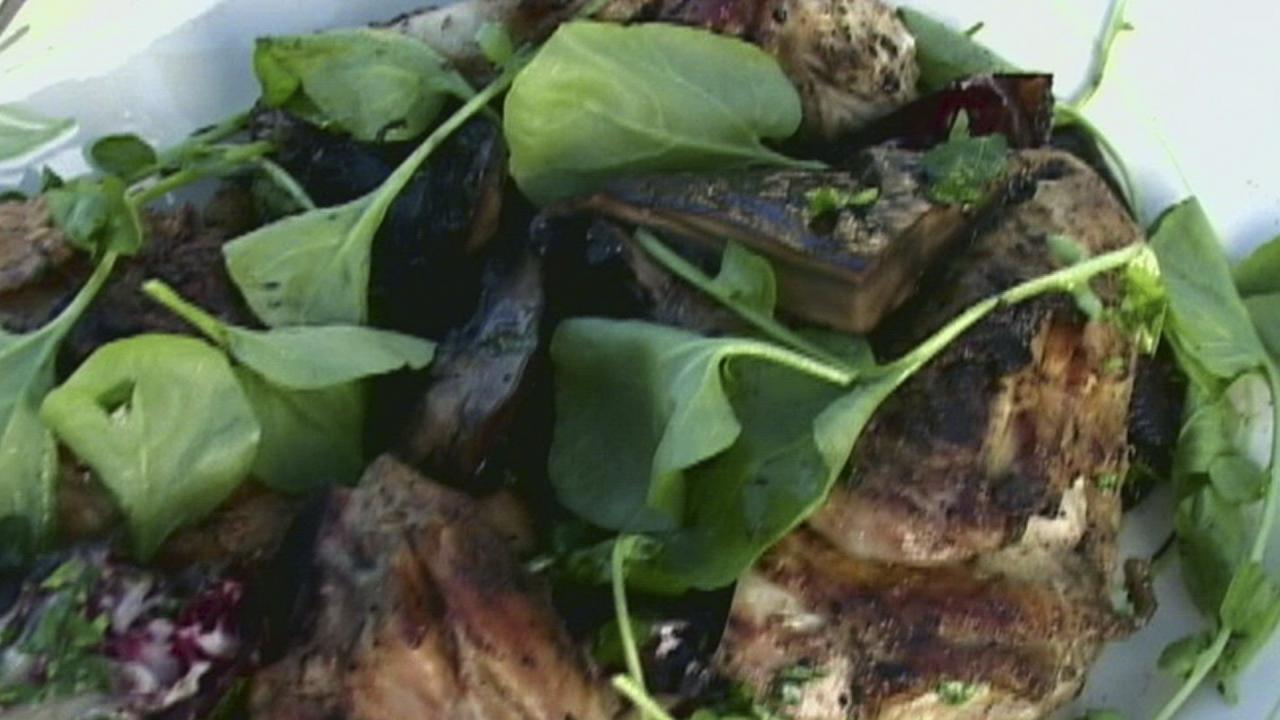 Chicken and Portobello Salad