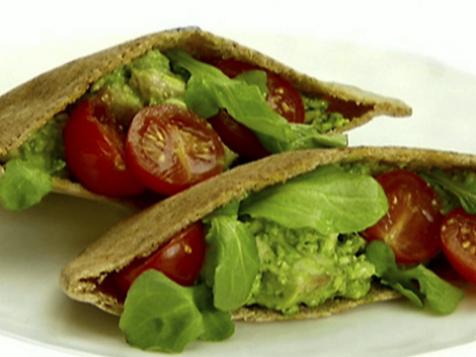 Chicken & Arugula Pita Pockets