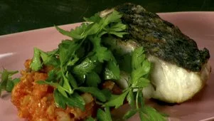 Anne's Grilled Striped Bass