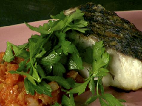 Anne's Grilled Striped Bass