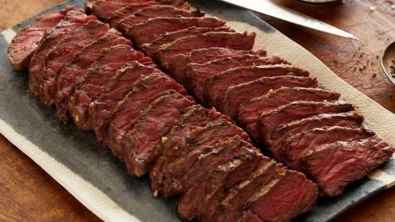 Marinated Grilled Hanger Steak