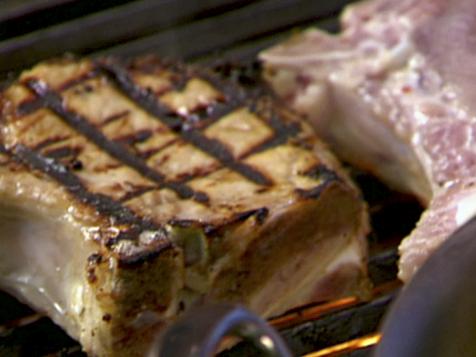 Brined Pork Chops With Polenta