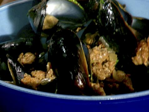 Mussels With Chorizo