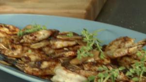 Grilled Shrimp with Garlic