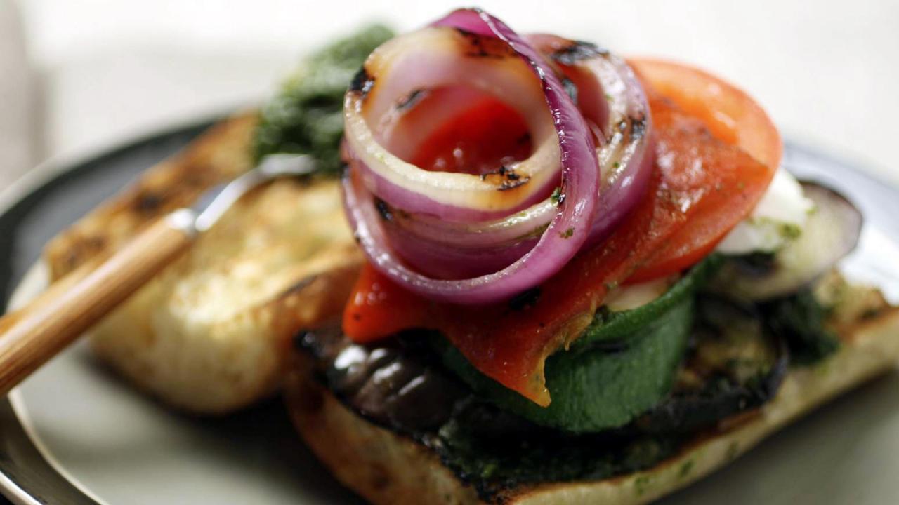 Grilled Vegetable Panini