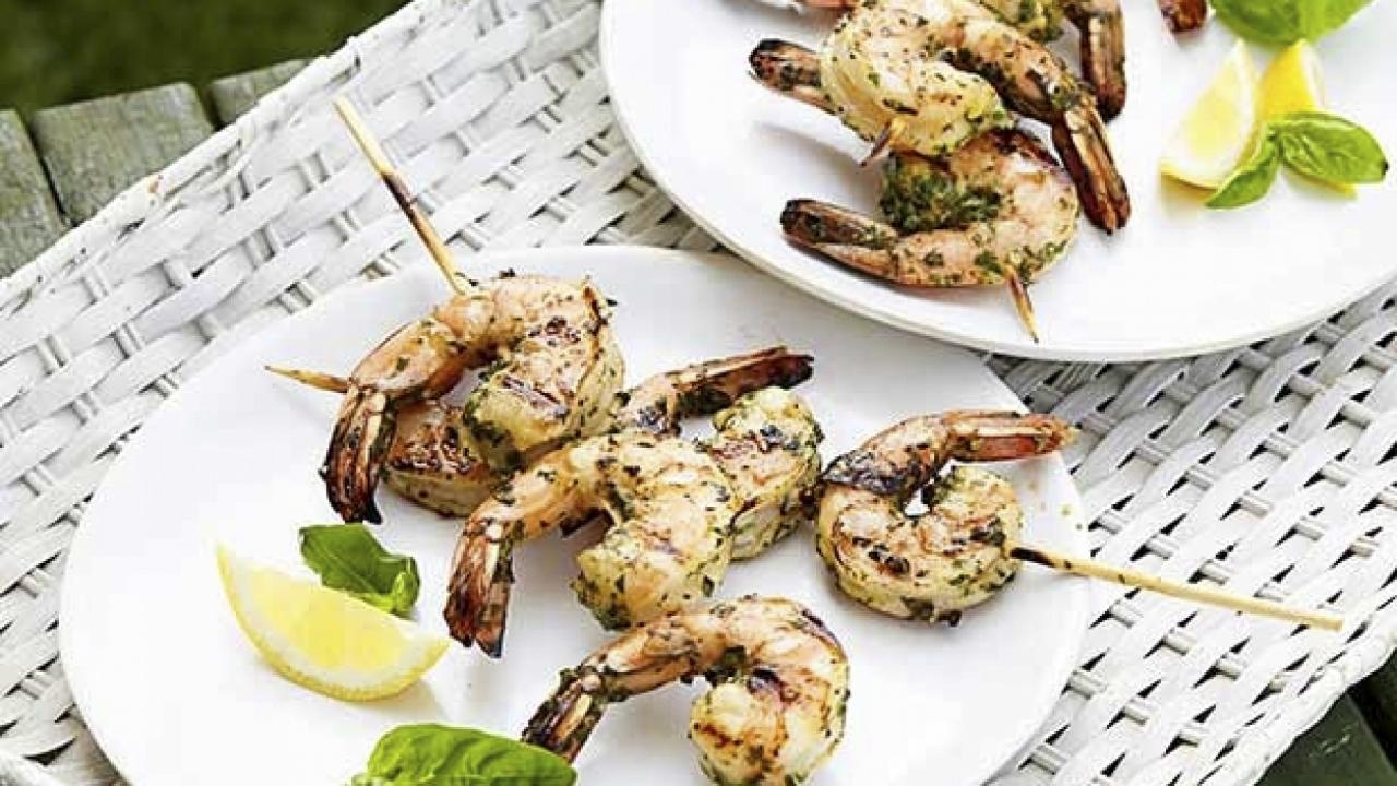 Grilled Herb Shrimp