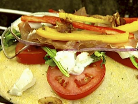 Grilled California Pizza
