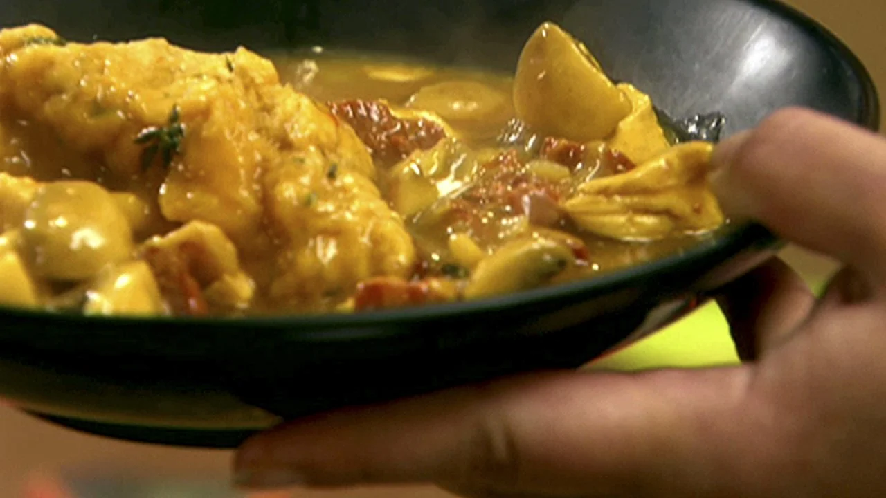 Spanish Chicken & Dumplings