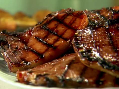 Grilled Smoked Pork Chops