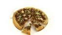 Onion, Sausage and Basil Pizza