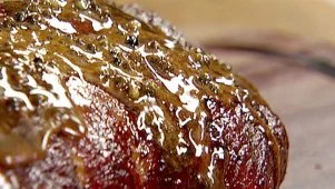Duck in Green Peppercorn Glaze