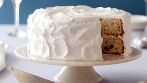 Cake With Marshmallow Frosting