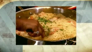 The Neelys Make Shrimp Scampi