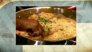 The Neelys Make Shrimp Scampi
