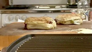 Hot Italian Sausage Panini
