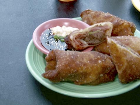 Kahlua Pig Egg Rolls