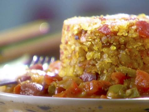 Faux-Fongo With Red Bean Gravy