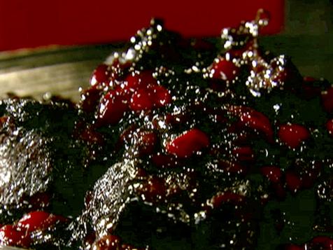 Short Ribs with Chipotle Cherries