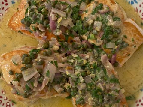 Giada's Salmon Piccata