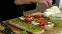 Tomato and Mozzarella Sandwich