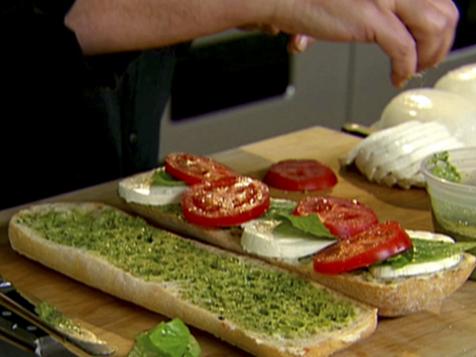 Tomato and Mozzarella Sandwich