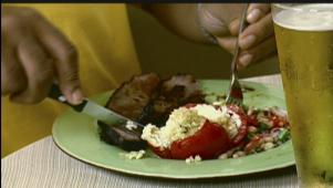 Grilled Stuffed Tomatoes