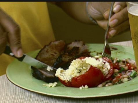 Grilled Stuffed Tomatoes