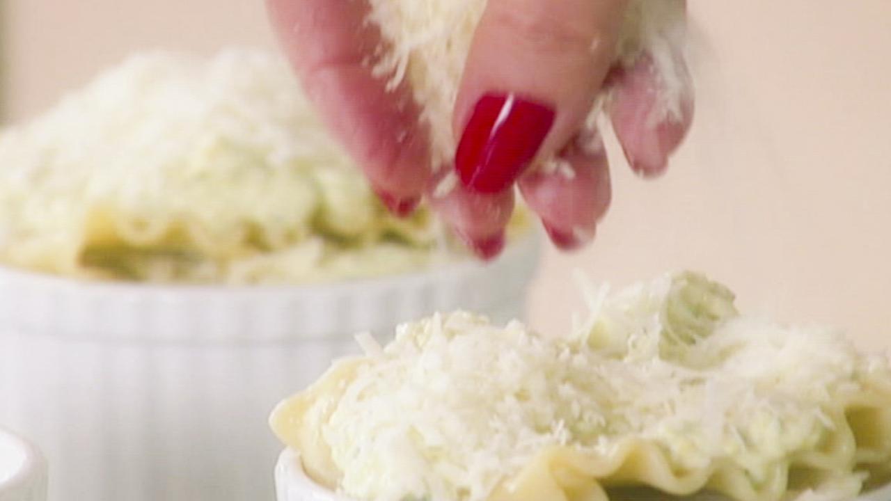 Mini Lasagnas With Sweet Corn