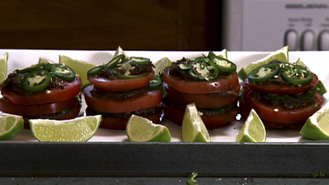 Spicy Tomato Napoleon