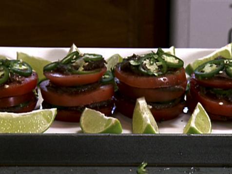 Spicy Tomato Napoleon