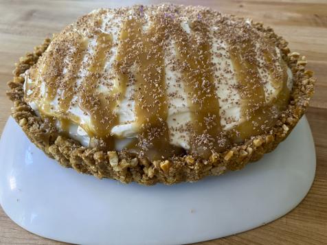 Butterscotch Banana Cream Tart
