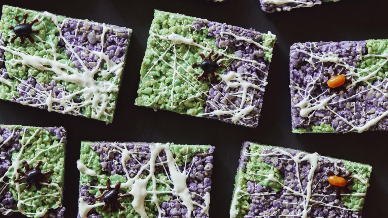 Halloween Crispy Rice Treats