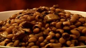 Black-Eyed Peas, Bacon and Pork