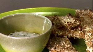 Cracker-Crust Chicken Fingers