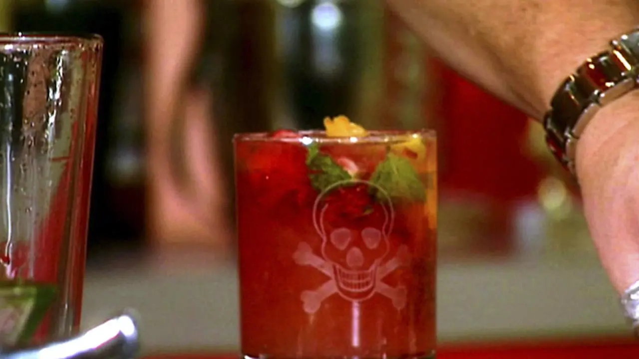 Strawberry-Tequila Cooler