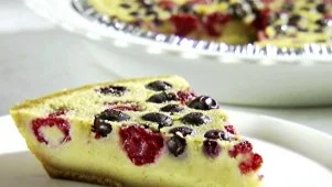 Berry Custard Pie