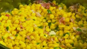 Lemon Curry Corn Fritters