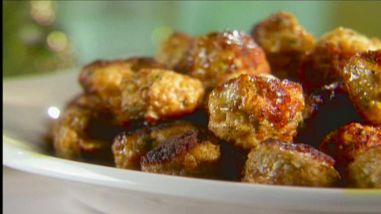 Guiltless Chicken Meatballs