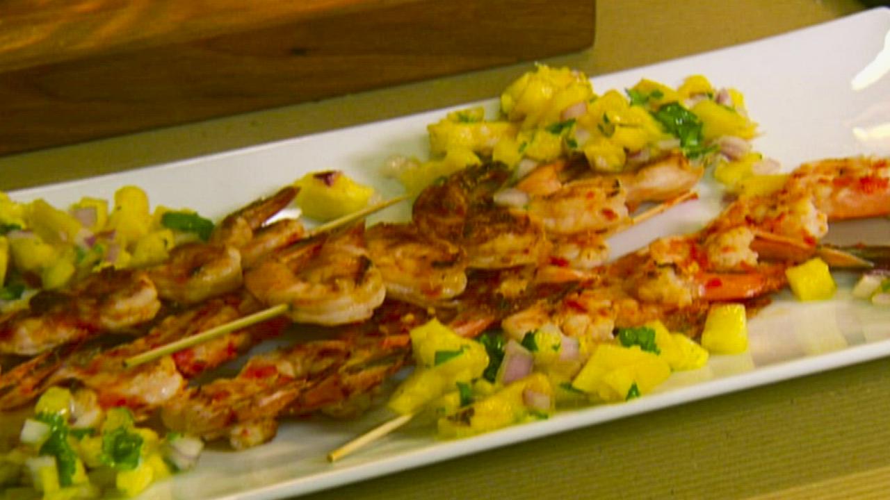 Rockin' Chile-Glazed Shrimp