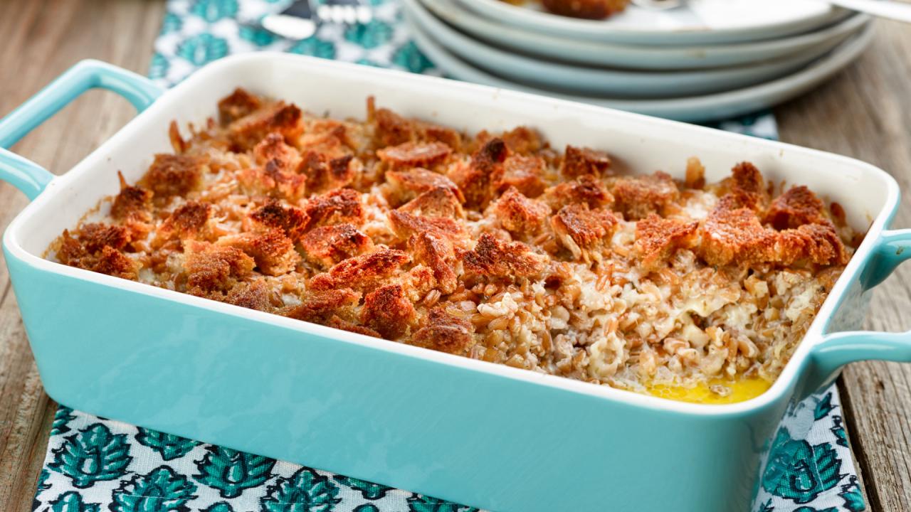 Farro With Cheese and Herbs