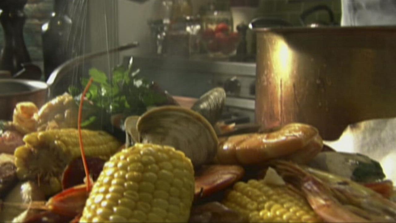 Summer Clam and Shrimp Boil