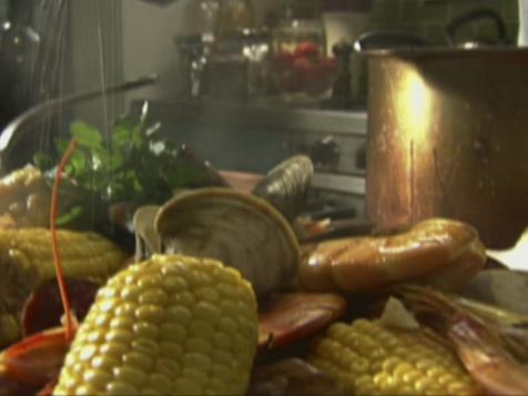 Summer Clam and Shrimp Boil