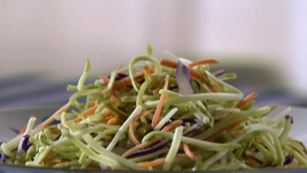 Sweet and Spicy Broccoli Slaw
